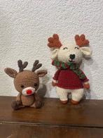 Gehaakte rendier, amigurumi, winter, kerstdecoratie, Hobby en Vrije tijd, Breien en Haken, Ophalen of Verzenden, Nieuw, Haken