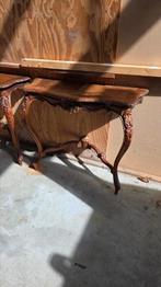 2 noten houten Franse louis XVI side tables, Antiek en Kunst, Antiek | Meubels | Tafels, Ophalen