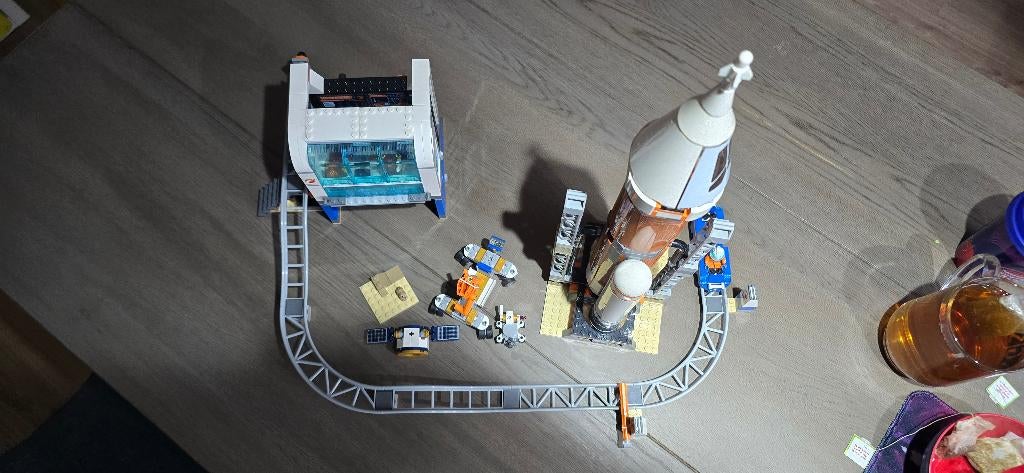 60228 Lego City Deep Space Rocket and Launch Control, Ophalen of Verzenden, Gebruikt, Complete set, Lego