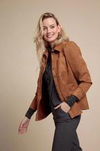 Studio Anneloes Sally techno blouse caramel M, Kleding | Dames, Blouses en Tunieken, Ophalen of Verzenden, Zo goed als nieuw, Maat 38/40 (M)