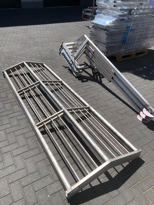 RSS dakrandbeveiliging 6M, Doe-het-zelf en Verbouw, Steigers, Gebruikt, Overige typen, 5 meter of hoger, Ophalen of Verzenden