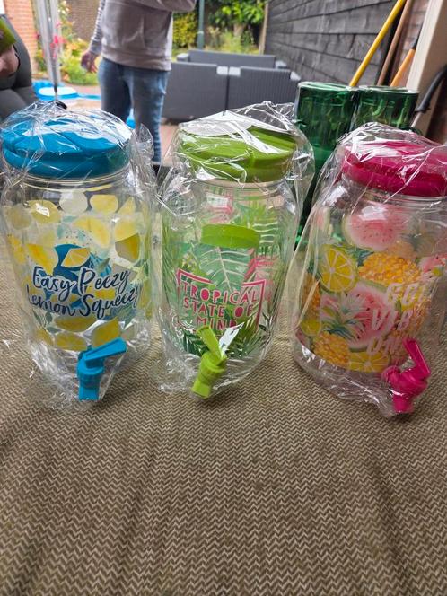 Drankdispensers met Tapkraan - Nieuw, Huis en Inrichting, Keuken | Keukenbenodigdheden, Nieuw, Ophalen of Verzenden