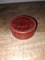 Blikje letterdoosje Hoogeveen's verbeterd leesplankje kp592, Ophalen of Verzenden, Gebruikt, Overige, Overige merken