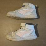 Puma sneakers hoog wit roze klittenband veters 35, Meisje, Puma, Schoenen, Ophalen of Verzenden