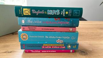 6 boeken voor midden/bovenbouw kids beschikbaar voor biedingen