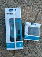 Nieuw in doos: 4 vierkante zwarte inbouwspots, Huis en Inrichting, Lampen | Spots, Ophalen, Overige materialen, Nieuw, Vloerspot of Grondspot