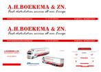 Vrachtauto decal 1:50 A.H.Boekema ( Volvo FH 4 ), Hobby en Vrije tijd, Modelauto's | 1:50, Verzenden, Nieuw, Bus of Vrachtwagen