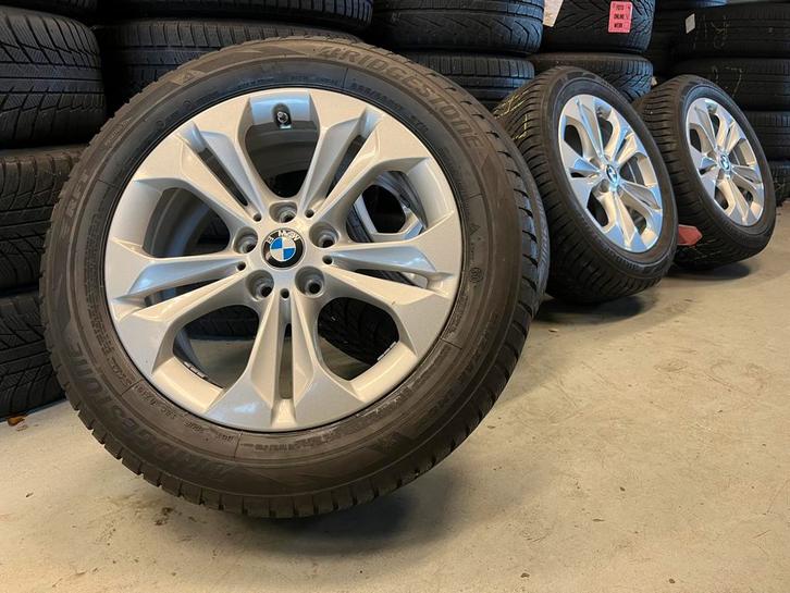 Originele Wimterset BMW X1 X2 Countryman BrIdgestone TPMS, Auto-onderdelen, Banden en Velgen, Banden en Velgen, Winterbanden, 17 inch
