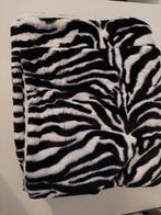 Te koop mooi zebra plaid, superzacht, Ophalen, Zo goed als nieuw