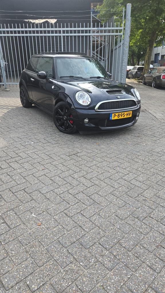 Mini 1.6 16V Cooper S 128KW AUT 2008 Zwart, Auto's, Mini, Bedrijf, Cooper S, Benzine, F, Hatchback, Automaat, Geïmporteerd, Zwart