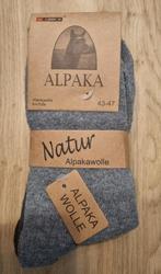 3 Paar Alpaka Wollen Sokken Maat 43-47, Overige kleuren, Ophalen of Verzenden, Alpaka, Nieuw
