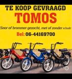 GEVRAAGD GEZOCHT Wij Kopen TOMOS bel: 06-44169700 INKOOP !!, Ophalen, Tweetakt, Gebruikt, Tomos