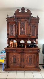 Mooie antieke kast met dressoir, Antiek en Kunst, Antiek | Meubels | Kasten, Ophalen