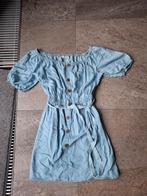 Lichtblauwe zomerjurk met knopen, Blauw, Maat 46/48 (XL) of groter, Ophalen of Verzenden, Zo goed als nieuw
