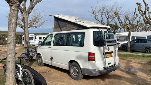 Camper Volkswagen VW Transporter T5 slaap-hefdak 4 slaappl., Auto's, Volkswagen, Particulier, Transporter, Diesel, C, Overige carrosserieën