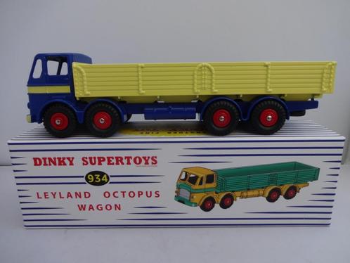 Leyland Octopus Wagon Blauw-Geel nr: 934 Dinky Toys 1 /50, Hobby en Vrije tijd, Modelauto's | 1:50, Nieuw, Bus of Vrachtwagen