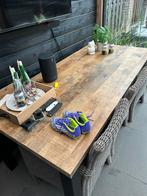 Eettafel 190x90 rechthoekig, Huis en Inrichting, Tafels | Eettafels, Ophalen, Gebruikt, 50 tot 100 cm, Vijf personen of meer