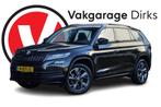 Skoda Kodiaq 1.5 TSI DSG Sportline ✅ Pano ✅ ACC ✅ Trek, 4 cilinders, 150 pk, Zwart, Origineel Nederlands