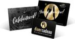 Dinercadeau bon €100, Tickets en Kaartjes, Kortingen en Cadeaubonnen, Eén persoon, Cadeaubon, Overige typen
