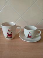 Jet ter Steege mok en kop & schotel kerst, Huis en Inrichting, Keuken | Servies, Ophalen of Verzenden, Zo goed als nieuw, Overige stijlen