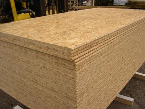 OSB-3  Platen 9,12  en 18mm (TG) Altijd 1e keus, Doe-het-zelf en Verbouw, Platen en Panelen, Nieuw, Minder dan 20 mm, Ophalen