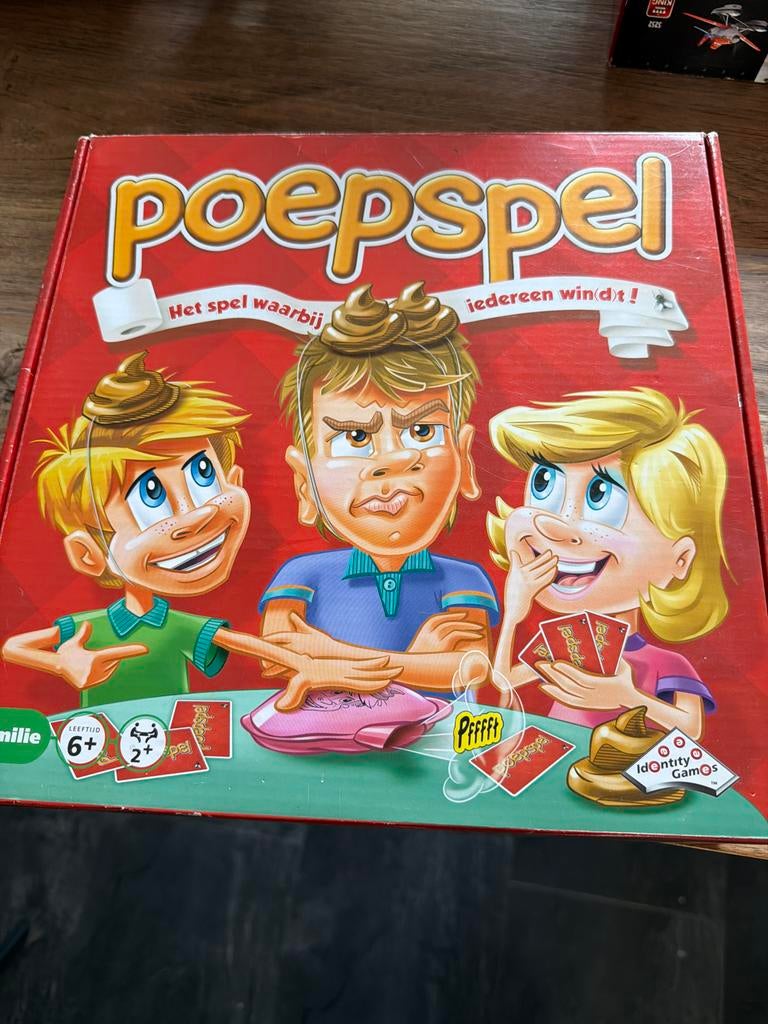 Het Poepspel - Iedereen wint(d)!, Ophalen, Zo goed als nieuw, Reisspel
