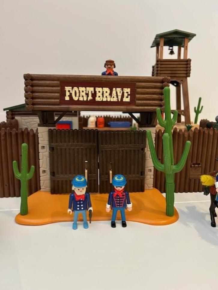 Playmobil Western Fort Brave - 5245, Kinderen en Baby's, Speelgoed | Playmobil, Zo goed als nieuw, Complete set, Ophalen
