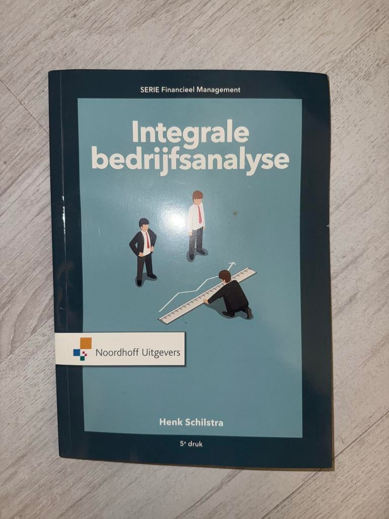 Integrale Bedrijfsanalyse - Henk Schilstra, Ophalen of Verzenden, Beta, Gelezen, HBO