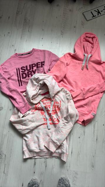 3 superdry truien maat S beschikbaar voor biedingen