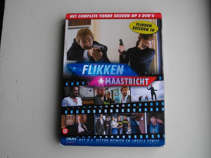 Flikken Maastricht - seizoen 10 - DVD, Cd's en Dvd's, Dvd's | Tv en Series, Zo goed als nieuw, Thriller, Boxset, Vanaf 12 jaar