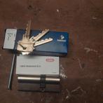 ABUS Pfaffenhain Cilinderslot met sleutels, Doe-het-zelf en Verbouw, Hang- en Sluitwerk, Ophalen of Verzenden, Gebruikt, Overige materialen