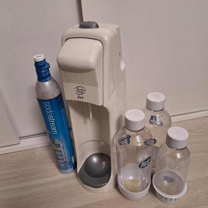 Soda Club Jet apparaat, wit, Witgoed en Apparatuur, Bruiswatermachines, Zo goed als nieuw, Ophalen of Verzenden