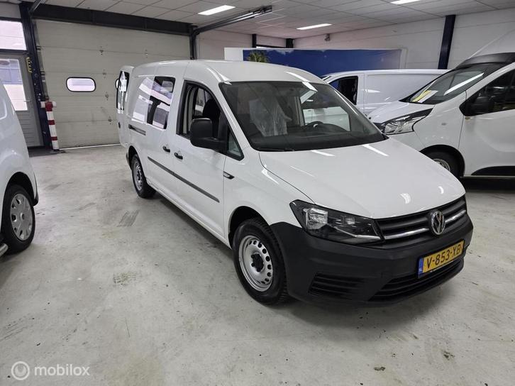 Volkswagen Caddy 2.0 TDI Automaat L2H1 BMT Maxi, Auto's, Bestelauto's, Te koop, ABS, Airbags, Airconditioning, Alarm, Boordcomputer
