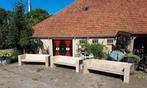 Nieuwe loungebanken van gebruikt steigerhout. Loungebank., Ophalen, Nieuw, Hout