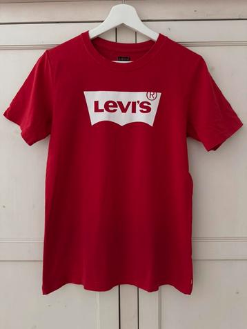 Rood Levi’s t-shirt maat 164 beschikbaar voor biedingen