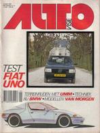 Autovisie 8 1983 : Fiat Uno 55S - UMM 4x4 - Renault 9 GTS, Gelezen, Autovisie, Ophalen of Verzenden, Algemeen