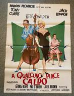 Some like it hot filmposter Marilyn Monroe origineel, Verzamelen, Posters, Rechthoekig Staand, Deurposter of groter, Ophalen of Verzenden