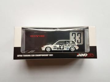 Honda Civic EF9 #33 Team Racing Forum Playboy INNO64 1:64 beschikbaar voor biedingen