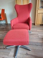 Relax fauteuil met voetenkruk Prominent, Ophalen, Gebruikt, Minder dan 75 cm, Stof