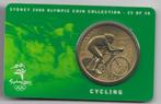 Australië 5 dollars 2000 "Summer Olympics - Cycling", Postzegels en Munten, Munten | Oceanië, Verzenden