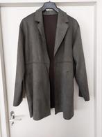Suède look blazer 48/50, Ophalen of Verzenden, Zo goed als nieuw, Maat 46/48 (XL) of groter, Groen