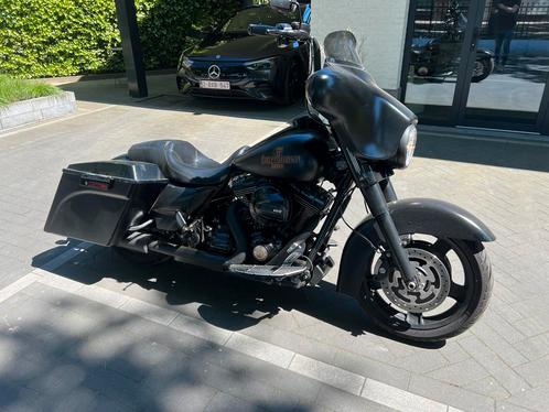 Harley Davidson FLHX STREET GLIDE 2013 matzwart 34000 km, Motoren, Motoren | Harley-Davidson, Bedrijf, Toermotor, Ophalen