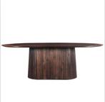 Nieuw Livingfurn Eettafel Salvator 230x210 Deens ovaal, 100 tot 150 cm, Ophalen of Verzenden, Ovaal, Nieuw