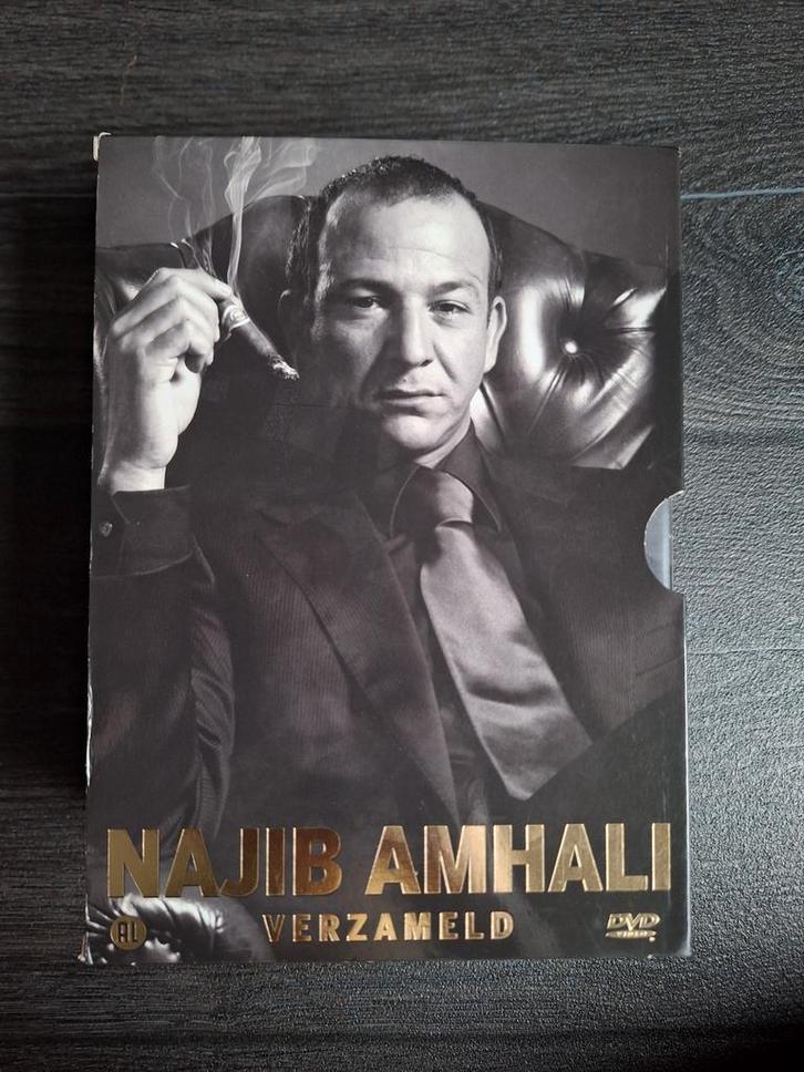 Najib Amhali - Verzameld - DVD Box (5 DVD's), Cd's en Dvd's, Vinyl | Hiphop en Rap, Zo goed als nieuw, Ophalen of Verzenden
