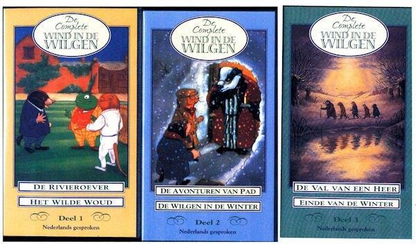 VHS / De complete Wind in de Wilgen ( 3 VHS banden), Cd's en Dvd's, VHS | Film, Zo goed als nieuw, Overige genres, Alle leeftijden