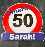 Sarah 50 jaar, Ophalen of Verzenden, Zo goed als nieuw, Versiering, Abraham of Sarah