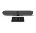 Logitech Rallybar mini met Logitech Tap (Touch console), Ophalen of Verzenden, Zo goed als nieuw, Audio