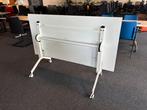 Klaptafels Lensvelt Meeting table 3000 160x80cm verrijdbaar, Ophalen of Verzenden, Met wielen, Gebruikt, Bureau