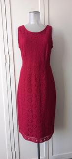 King Louie jurk Donkerrood kant Maat 40 zgan, Kleding | Dames, Maat 38/40 (M), Ophalen of Verzenden, Zo goed als nieuw, King Louie