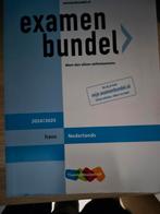 Examenbundel Nederlands HAVO 2024/2025, Ophalen of Verzenden, Zo goed als nieuw, HAVO, Nederlands